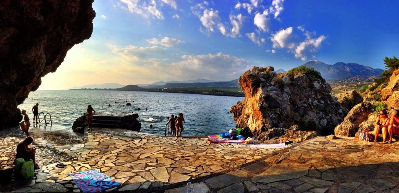 Selinitsa Stone Studio - Mani Seaview Retreat 圣尼古拉奥斯 外观 照片